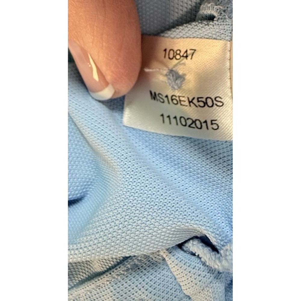 Peter Millar Summer Comfort Polo Shirt XL Golf Blue Preppy Resort Tropical Logo - Picture 5 of 8